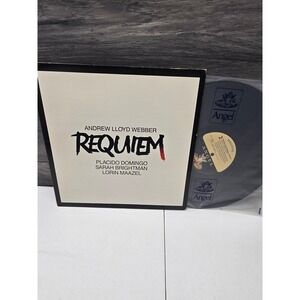 Andrew Lloyd Webber Requiem Vinyl LP Placido Domingo Sarah Brightman Angel 1985